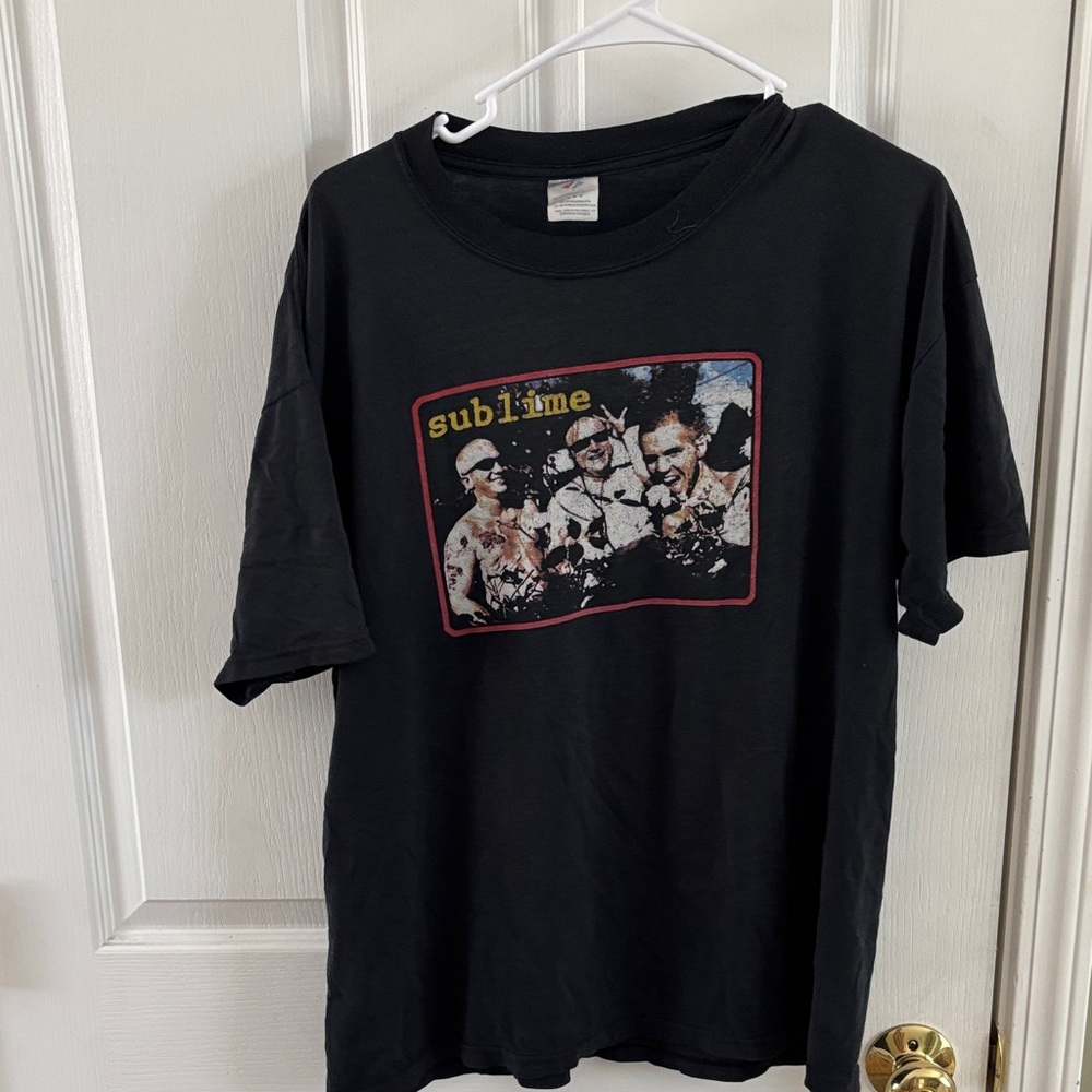 Black Sublime Band Graphic Tee - Vintage